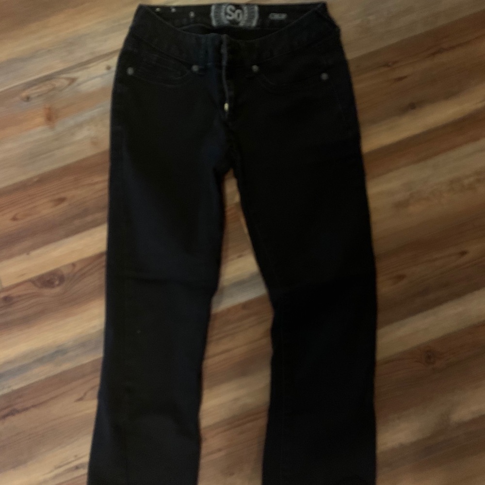 SO brand cropped jeans